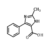 CAS#: 807624-23-3, 2-Methyl-4-phenyl-1H-imidazole-5-carboxylic acid