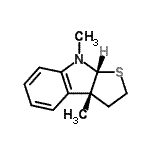 CAS#: 807648-95-9, (3aR,8aR)-3a,8-Dimethyl-3,3a,8,8a-tetrahydro-2H-thieno[2,3-b]indole