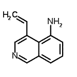 CAS#: 808125-39-5, 4-Vinyl-5-isoquinolinamine