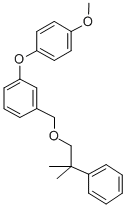 CAS 登录号:80843-65-8, 1-(4-甲氧基苯氧基)-3-((2-苯基-2-甲基丙氧基)甲基)-苯