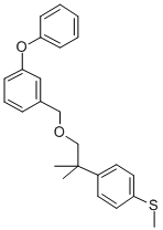 CAS#: 80843-76-1, 3-Phenoxybenzyl 2-(4-Methylthiophenyl)-2-Methylpropyl Ether