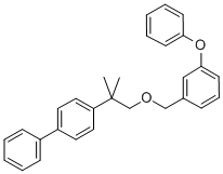 CAS#: 80844-20-8, 4-(1,1-Dimethyl-2-((3-Phenoxyphenyl)Methoxy)Ethyl)-1,1'-Biphenyl