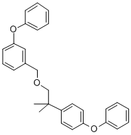 CAS 登录号:80853-79-8, 3-苯氧基苄基 2-(4-苯氧基苯基)-2-甲基丙基醚