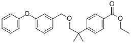 CAS#: 80853-88-9, 3-Phenoxybenzyl 2-(4-Ethoxycarbonylphenyl)-2-Methylpropyl Ether