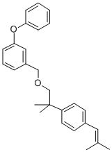 CAS#: 80853-93-6, 1-((2-(4-(2-Methyl-1-Propenyl)Phenyl)-2-Methylpropoxy)Methyl)-3-Phenoxybenzene
