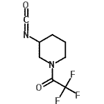 CAS#: 808764-41-2, 2,2,2-Trifluoro-1-(3-isocyanato-1-piperidinyl)ethanone