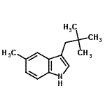 CAS#: 809231-21-8, 3-(2,2-Dimethylpropyl)-5-methyl-1H-indole