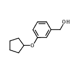 CAS#: 809236-72-4, [3-(Cyclopentyloxy)phenyl]methanol
