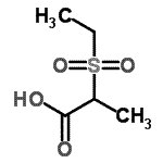 CAS#: 809279-05-8, 2-(Ethylsulfonyl)propanoic acid