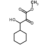 CAS#: 809284-99-9, Methyl 3-cyclohexyl-3-hydroxy-2-oxopropanoate