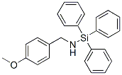 CAS 登录号：80930-70-7， 1-(4-甲氧基苯基)-N-三苯基硅烷基-甲胺