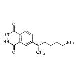 CAS#: 80944-69-0, 6-[(4-Aminobutyl)(methyl)amino]-2,3-dihydro-1,4-phthalazinedione