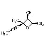 CAS#: 81026-21-3, (2R,3S,4R)-2,3,4-Trimethyl-2-(1-propyn-1-yl)oxetane