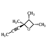 CAS#: 81026-22-4, (2R,3R,4S)-2,3,4-Trimethyl-2-(1-propyn-1-yl)oxetane