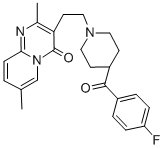 CAS 登录号：81043-56-3， 3-[2-[4-(4-氟苯甲酰)-1-哌啶基]乙基]-2,7-二甲基-4H-吡啶并[1,2-a]嘧啶-4-酮