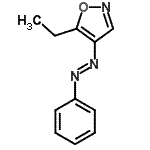 CAS#: 810672-69-6, 5-Ethyl-4-[(E)-phenyldiazenyl]-1,2-oxazole