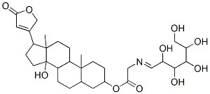 CAS#: 81072-28-8, [14-Hydroxy-10,13-Dimethyl-17-(5-Oxo-2H-Furan-3-Yl)-1,2,3,4,5,6,7,8,9, 11,12,15,16,17-Tetradecahydrocyclopenta[a]Phenanthren-3-Yl] 2-(2,3,4,5 ,6-Pentahydroxyhexylideneamino)Acetate