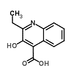 CAS#: 811432-22-1, 2-Ethyl-3-hydroxy-4-quinolinecarboxylic acid