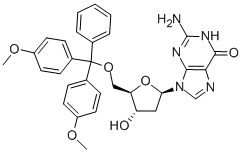 CAS#: 81144-43-6, 5'-O-[Bis(4-methoxyphenyl)phenylmethyl]-2'-deoxy-Guanosine