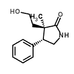 CAS#: 811445-45-1, (3R,4R)-3-(2-Hydroxyethyl)-3-methyl-4-phenyl-2-pyrrolidinone
