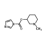 CAS#: 811448-34-7, 1-Methyl-3-piperidinyl 1H-imidazole-1-carboxylate