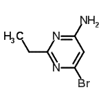 CAS#: 811450-27-8, 6-Bromo-2-ethyl-4-pyrimidinamine