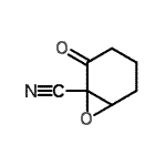 CAS#: 811461-99-1, 2-Oxo-7-oxabicyclo[4.1.0]heptane-1-carbonitrile