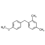 CAS#: 811784-15-3, 1-(4-Methoxybenzyl)-2,4-dimethylbenzene