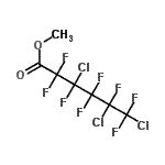 CAS#: 812-90-8, methyl 3,5,6-trichloro-2,2,3,4,4,5,6,6-octafluoro-hexanoate