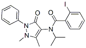 CAS#: 81217-09-6, N-(1,5-Dimethyl-3-Oxo-2-Phenyl-Pyrazol-4-Yl)-2-Iodo-N-Propan-2-Yl-Benzamide