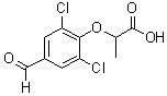 CAS#: 812642-69-6, 2-(2,6-Dichloro-4-formylphenoxy)propanoic acid