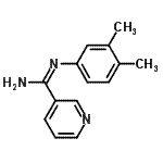 CAS 登录号：812692-68-5， N-(3,4-二甲基苯基)-3-吡啶甲脒