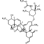 CAS#: 81319-50-8, (5S,6R,7E,9S,11Z,13S,16S,17S,18S,20S,21R,22S)-3-Formyl-5,17,25-trihydroxy-8,12,18,20,22-pentamethyl-23,27-dioxo-26-oxapentacyclo[22.2.1.0<sup>1,6</sup>.0<sup>13,22</sup>.0<sup>16,21</sup>]heptacosa-3,7,11,14,24-pentaen-9-yl 2,3 ,4,6-tetradeoxy-4-[(methoxycarbonyl)amino]-3-methyl-3-nitro-beta-D-xylo-hexopyranoside