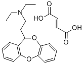 CAS#: 81320-19-6, (+-)-N,N-Diethyl-11H-Dibenzo(b,e)(1,4)Dioxepin-11-Ethanamine