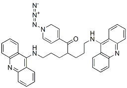 CAS#: 81340-55-8, N,N'-Bis(9-Acridinyl)-4-Aza-4-(4-Azidobenzoyl)-1,7-Diaminoheptane