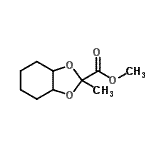 CAS#: 813421-98-6, Methyl 2-methylhexahydro-1,3-benzodioxole-2-carboxylate