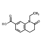 CAS#: 813425-19-3, 1-Ethyl-2-oxo-1,2,3,4-tetrahydro-7-quinolinecarboxylic acid