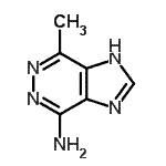 CAS#: 813462-82-7, 7-Methyl-1H-imidazo[4,5-d]pyridazin-4-amine