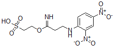 CAS#: 81420-32-8, 2-[3-[(2,4-Dinitrophenyl)amino]-1-iminopropoxy]ethanesulfonic acid