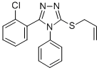 CAS#: 81518-31-2, 3-(2-Chlorophenyl)-4-Phenyl-5-(2-Propenylthio)-4H-1,2,4-Triazole