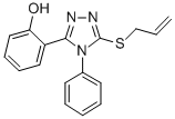 CAS#: 81518-35-6, 2-(4-Phenyl-5-(2-Propenylthio)-4H-1,2,4-Triazol-3-Yl)Phenol