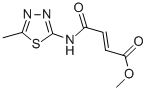CAS#: 81542-43-0, 4-((5-Methyl-1,3,4-Thiadiazol-2-Yl)Amino)-4-Oxo-2-Butenoic Acid Methyl Ester