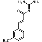 CAS#: 815585-14-9, (2E)-N-(Diaminomethylene)-3-(3-methylphenyl)acrylamide