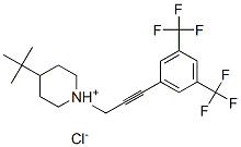 CAS#: 81613-60-7, 1-[3-[3,5-Bis(Trifluoromethyl)Phenyl]-2-Propynyl]-4-(Tert-Butyl)Piperidinium Chloride