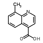 CAS#: 816448-09-6, 8-Methyl-4-quinolinecarboxylic acid