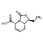 CAS#: 816452-92-3, (1S,5R,8aS)-1-Ethyl-3-oxo-1,5,8,8a-tetrahydro[1,3]oxazolo[3,4-a]pyridine-5-carboxylic acid