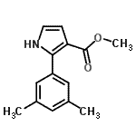 CAS#: 816458-07-8, Methyl 2-(3,5-dimethylphenyl)-1H-pyrrole-3-carboxylate