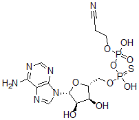 CAS#: 81655-27-8, beta-Cyanoethyl-Adenosine 5'-(1-Thiodiphosphate)