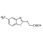 CAS#: 81696-98-2, 5-Methyl-2-(2-propyn-1-yloxy)-1,3-benzothiazole