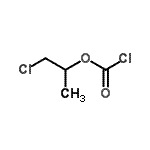 CAS#: 817-80-1, 1-Chloro-2-propanyl carbonochloridate